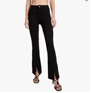 PAIGE Winona Slit Front Wide Leg Pants. Size 26